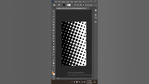 Dotted Color Halftone Effect in photoshop. photoshop tutorial . #WASIFGRAPHIC # GRAPHIC DESIGN