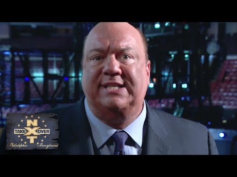 Paul Heyman opens NXT TakeOver: Philadelphia with an extreme message (WWE Network Exclusive)