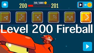 Drag'n'Boom Level 200 Fireball! Gameplay screenshot 4