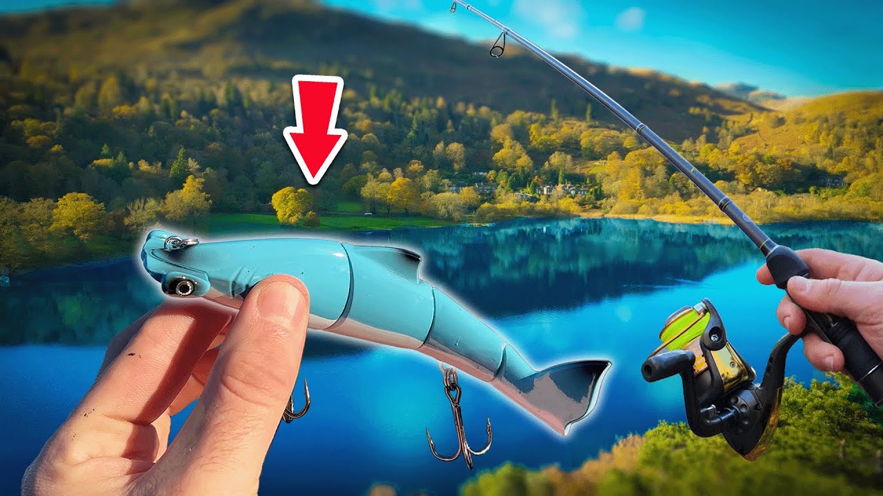 Fishing a Hammerhead Shark Lure for the BIGGEST Freshwater