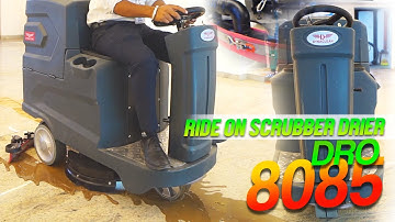 Ride on Scrubber DRO-8085 | Scrubber Drier | Ride On Scrubber Machine | Dynaclean Scrubber Machine