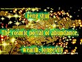 Feng shui. The cosmic portal of abundance, wealth, longevity. The energy of the universe