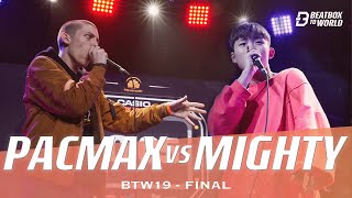 Pacmax VS Mighty | Beatbox To World 2019 | Final