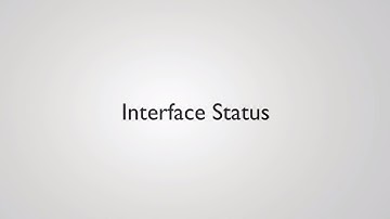 How to Current Configuration and Interface Status | Part 02