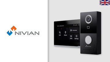🔵 NVS-VIDEOINTERCOM-2W | How to install the Nivian WiFi intelligent video door entry system