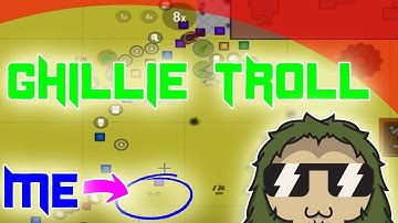 The Ghillie Invisible Troll [PART 2] | Surviv.io