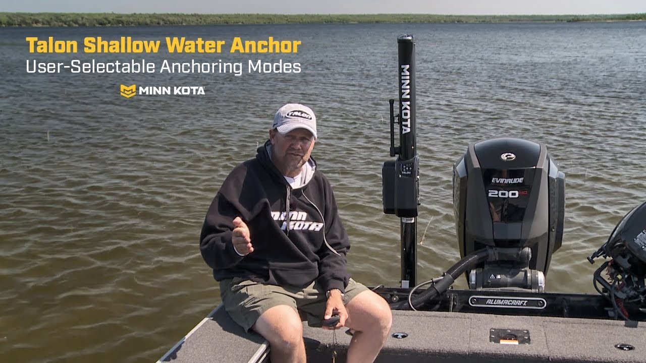 Talon Shallow Water Anchor - Anchoring Modes 