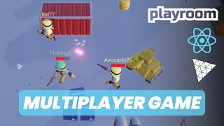 Build a 3D Multiplayer Mobile Shooter Game with Playroom and React Three Fiber screenshot 3