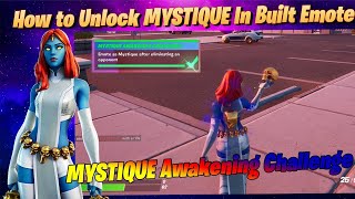 Emote as Mystique after eliminating an opponent in Fortnite   Shapeshifter Emote