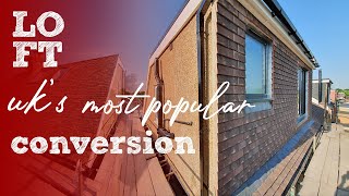 Loft conversion UK. TOUR of a loft conversion. Semi-detached house loft conversion.  Bedroom+ensuite