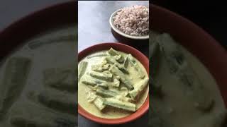 Lady’s Finger Curry in Coconut Milk #shorts