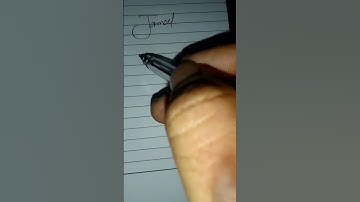 Jameel Name Signature #shortvideo #viralvideo