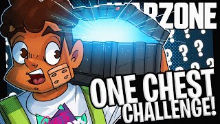 THE ONE CHEST ONLY CHALLENGE - Call of Duty Warzone!