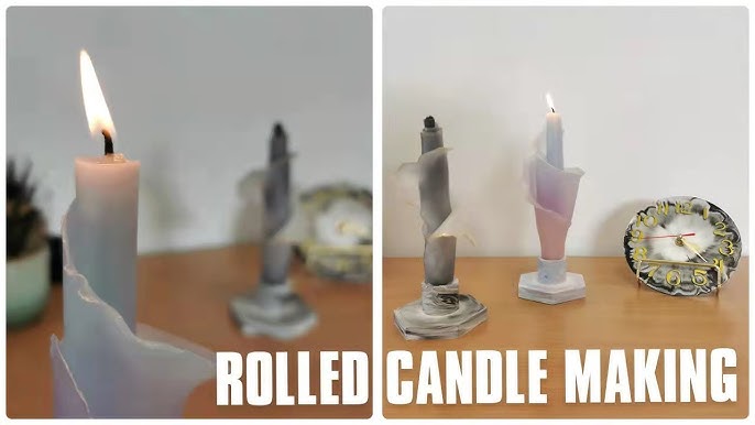 ROLLED BEESWAX CANDLE INSTRUCTIONS – Make This Universe