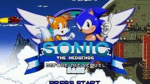 Sonic Before The Sequel