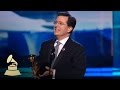 Stephen Colbert accepting the GRAMMY for Best Comedy Album | GRAMMYs