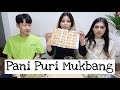 Pani puri with Kunzang & Natalia