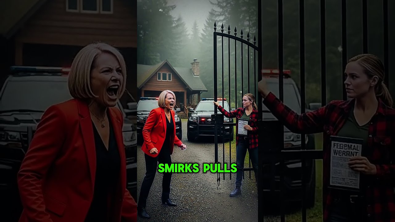 HOA Karen Stormed Our Cabin Screaming But My Wife Slammed The Gate And Served Her A Federal Warrant 