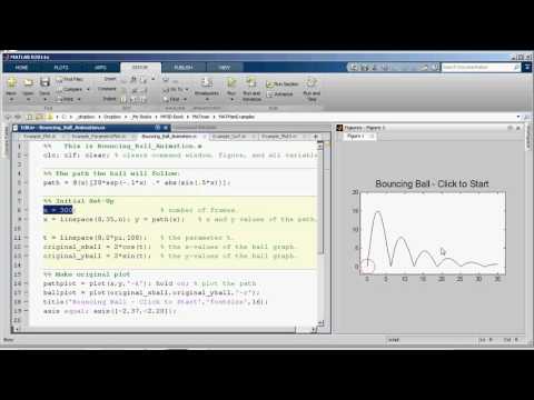 MV3D Appendix C.3 - Animations using the plot command in MATLAB