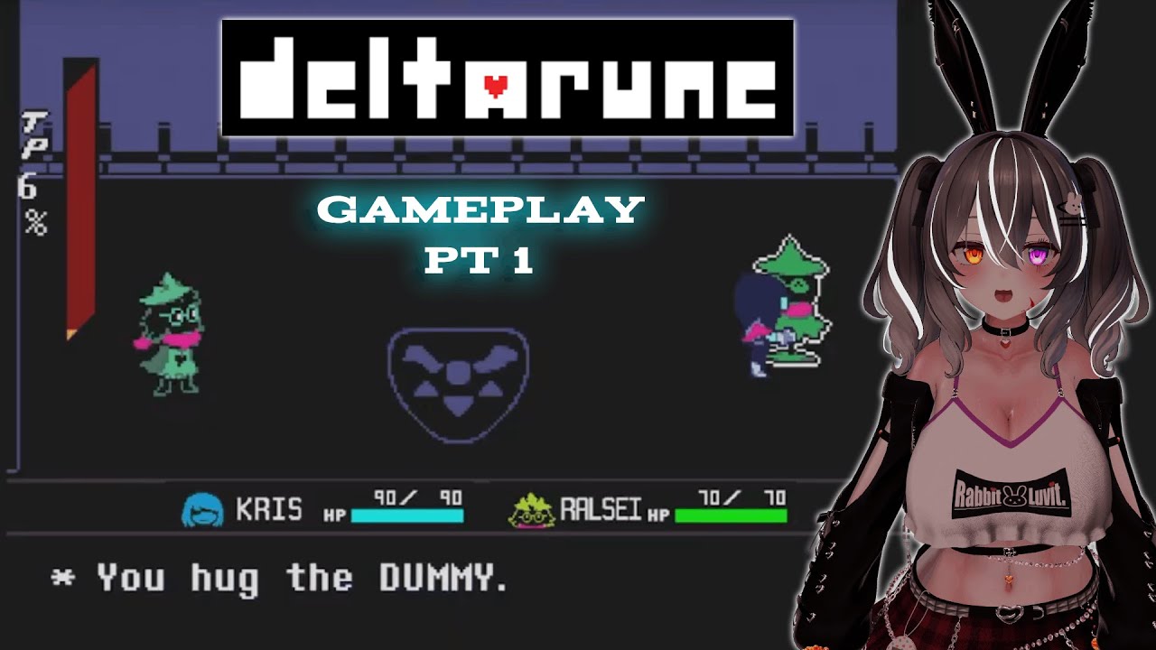Bunny goes down the Rabbit hole: DELTARUNE! (VOD) [English] - YouTube