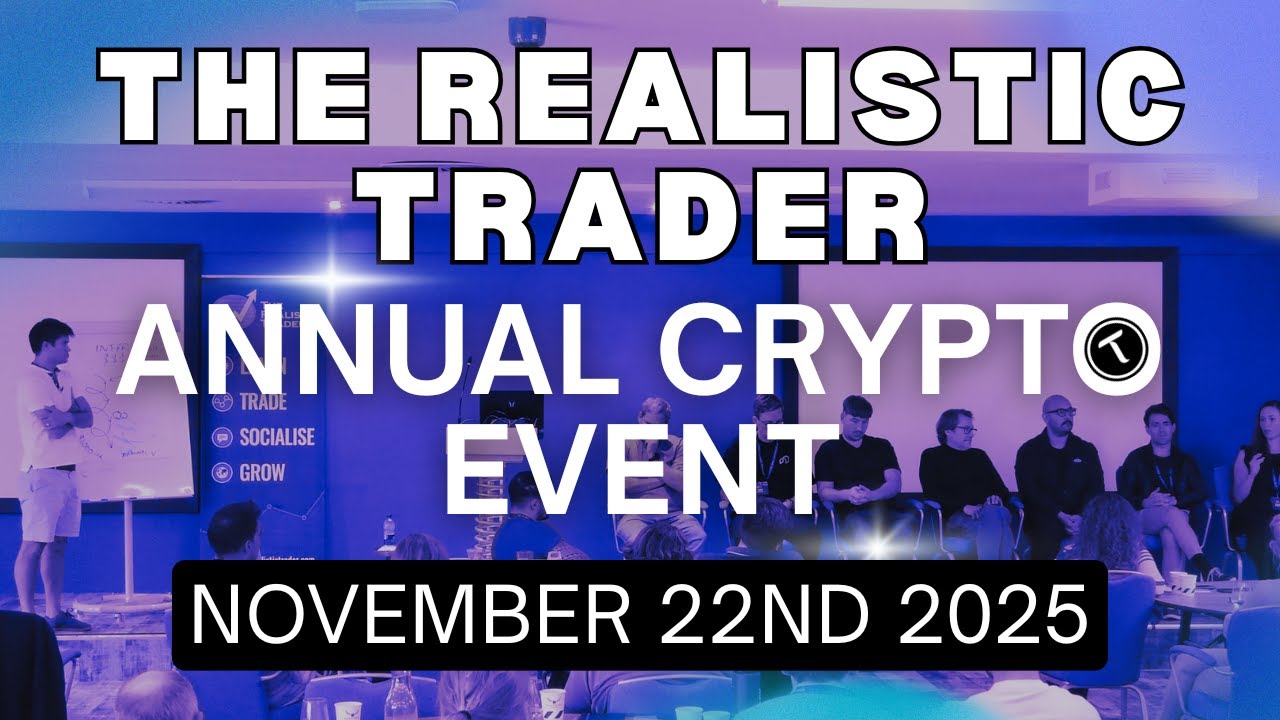 The Realistic Trader - Annual Crypto Event - November 22nd - Tickets now  available