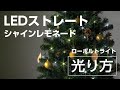 ローボルト　ＬＥＤストレート　１００球　シャインレモネード｜TAKASHO(タカショー)