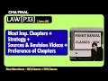CMA Final Law - Marathons + MCQs & PYQs + Most Important Chapters + All Revision Classes - June 26