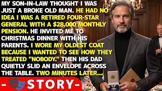 I Never Told My Son-in-Law I Was a 4-Star General — Then His Father Slid an Envelope Across the Tabl
