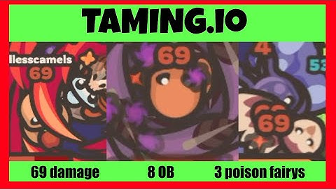 Taming.io - Epic 8 OB lynx INSTAKILLLS with 69 DMG (veri pro moments B)
