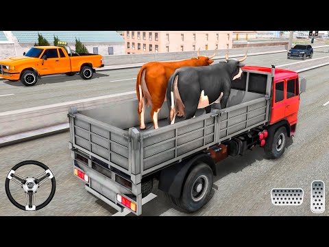 نقل الحيوانات ألعاب الشاحنات - العاب محاكاة شاحنة الحيوانات - Animal Cargo game 3d #81