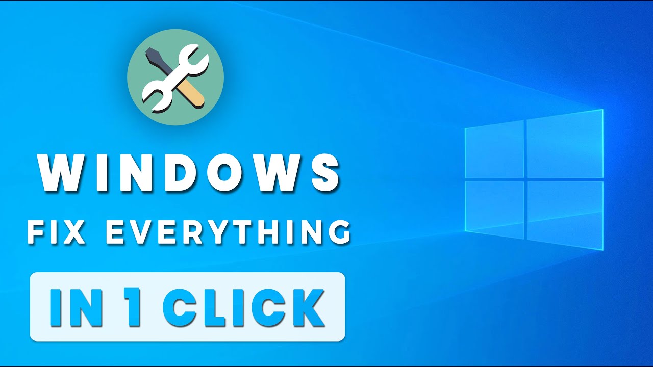 How To Fix All Windows Problems With Just 1 Click!!! | Update Problems ...