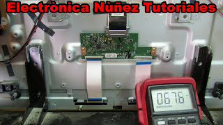 MODIFICAR PINES DE LA TCON  [ LG sin imagen] Solución  video1⃣ Electronica nuñez❤