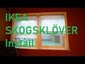 IKEA SKOGSKLÖVER Blind Installation