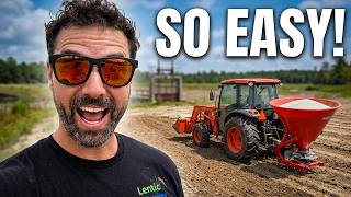 Planting the NEW Duck Impoundment Doesn't Get Any Easier