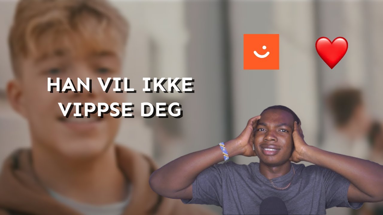 HAN KAN IKKE VIPPSE 😔| REAGERER PÅ | Kevin Haugan - VIPPSE LOVE (Offisiell musikkvideo)