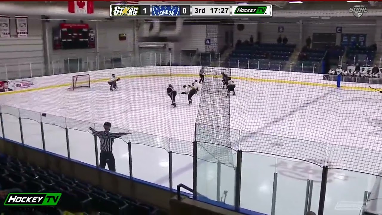 London Nationals - Dylan Dundas 6 (Talan Palmer, Logan Pace-Roth) TG vs St. Thomas Stars