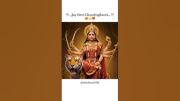 24 September 2025 Navratri 3rd Day ~ Devi Chandraghanta | Navratri Status Video💝 | #navratri #shorts