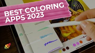 What's the best free coloring app for the iPad and Apple Pencil 2023 screenshot 3
