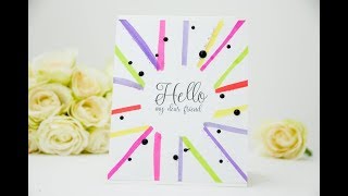 Unity Quick Tip: DIY Turnabout Stencil with Washi