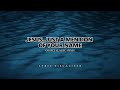 JESUS, JUST A MENTION || GOSPEL CLASSIC LYRICS || YAYA ALTAR WORSHIP
