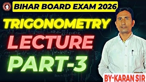 class 10th Math chapter 8 trigonometry lecture part-3 bhaukal class #kkeducation 