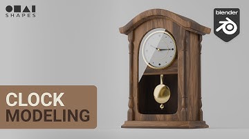 Blender tutorial Clock modeling