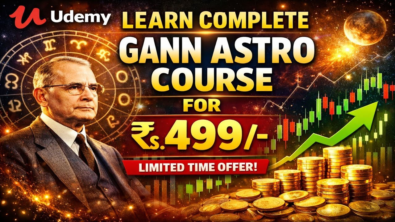 Why Big Traders Study Gann Astro? Learn Complete Course for Just ₹499