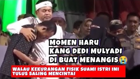 KISAH CINTA PRIA INI MENIKAHI WANITA KEKURANGAN FISIK, KANG DEDI MULYADI MENANGIS DENGER KISAHNYA!
