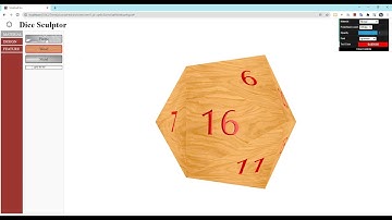 threejs dice rendering