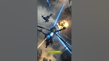 drones and the future #ai #howtodesignattractivepostincanva #laserbeam #chatgpt #aiimpact