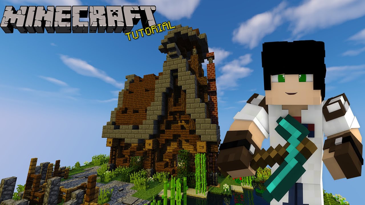 Minecraft - Tutorial - Casa Medieval Simples //uBananna// 