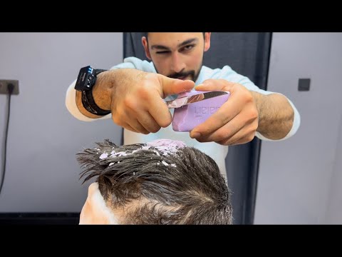 ASMR Barber Offers Perfect Relaxation to Her Client