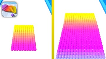 Canvas Run⚪⚫🔴Gameplay All Levels Part 1 | 1-3 Level [iOS, Android]