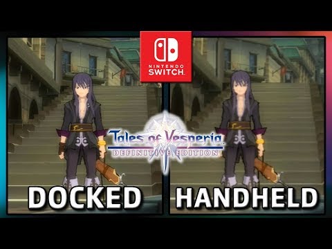 Tales of Vesperia: Definitive Edition | Docked Vs Handheld | Graphics Comparison & Frame Rate